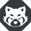 Normal, solid, octagon, logo, brand, brands, wolf, open-source, development, abandonware, elypia icon