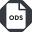 Normal, solid, octagon, file, table, data, row, spreadsheet, open, microsoft, office, column, excel, calc, xlsx, file-xls, xls, opendocument, file-ods, ods, file-ods-solid icon