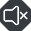 Up, normal, solid, octagon, speaker, volume, mute, unmute, music, sound, loudspeaker icon