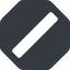 Normal, solid, octagon, slash, division, slant, obelus, anti-slash, slash-solid icon