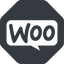 Normal, solid, octagon, shopping, store, speech, wordpress, ecommerce, balloon, shipping, product, plugin, woocommerce, woo icon
