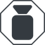 Thin, line, left, octagon, youtube, video, camera, film, movie, videocamera, videocamera-solid icon