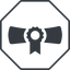 Thin, line, solid, octagon, university, diploma, degree, college, education, graduated, graduate, diploma-solid icon