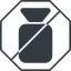 Thin, line, left, octagon, youtube, video, prohibited, camera, film, movie, videocamera, videocamera-solid icon
