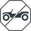 Thin, line, octagon, horizontal, mirror, car, prohibited, dune, buggy, meyers, manx, volkswagen, vw, dune-buggy-solid icon