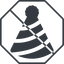 Thin, line, octagon, new, prohibited, party, birthday, hat, new-year, year, party-hat, party-hat-solid icon