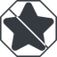 Thin, line, up, solid, octagon, star, rate, rating, prohibited, star-solid, favorite icon