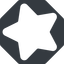 Thin, left, solid, octagon, star, rate, rating, star-solid, favorite icon