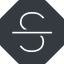 Thin, solid, octagon, text, type, editor, font, typography, font-style, strikethrough, strike, strikethrough-thin icon