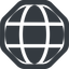 Line, wide, octagon, globe, world, earth, www, globe-solid, web icon