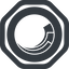 Line, wide, octagon, cms, ecommerce, site, marketing, core, dxp, wcm, sitecore icon