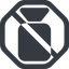 Line, left, wide, octagon, horizontal, mirror, youtube, video, prohibited, camera, film, movie, videocamera, videocamera-solid icon