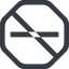 Line, up, wide, octagon, minus, remove, sub, substract, prohibited, collapse, minus-wide, -, less icon