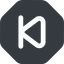 Down, wide, solid, octagon, video, play, forward, backward, mp3, player, pause, step, forward-step-wide icon
