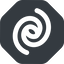 Right, wide, solid, octagon, galaxy, space, spiral, milky-way, milky, way, cosmos, celestial, stellar, universe, galaxy-wide-alt, galactic icon
