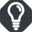 Up, wide, solid, octagon, horizontal, mirror, light, bulb, brainstorming, creativity, idea, tip, lamp, bulb-wide icon