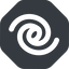 Up, wide, solid, octagon, galaxy, space, spiral, milky-way, milky, way, cosmos, celestial, stellar, universe, galaxy-wide-alt, galactic icon