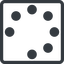 Line, down, normal, square, spinner, spin, wait, load, loading, loader icon