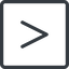 Line, normal, square, horizontal, mirror, symbol, less, math, mathematics, greater, than, greater-than, less-than, comparison, inequality, mathematical, smaller, bigger, maths icon