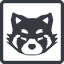 Line, normal, square, logo, brand, brands, wolf, open-source, development, abandonware, elypia icon