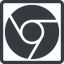 Line, normal, square, logo, brand, javascript, google, html, chrome, browser, internet, google-chrome icon
