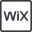 Line, normal, square, website, store, blog, ecommerce, hosting, domain, wix icon