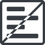 Line, down, left, normal, solid, square, horizontal, mirror, prohibited, text, align, left-align, alignment, editor, align-left, align-left-alt, left-align-alt, left-align-alt-solid icon