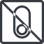 Line, left, normal, square, horizontal, mirror, setting, prohibited, apple, on, off, ios, switch, button, radio icon