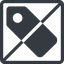 Line, left, normal, square, prohibited, label, tag, value, cost, price, label-solid icon