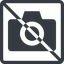 Line, normal, square, prohibited, camera, photo, picture, camera-solid icon