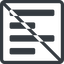 Line, up, left, normal, solid, square, prohibited, text, align, left-align, alignment, editor, align-left, align-left-alt, left-align-alt, left-align-alt-solid icon
