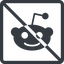 Line, normal, square, logo, brand, social, network, prohibited, link, brands, links, reddit icon