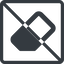 Line, normal, square, remove, prohibited, eraser, erase, rubber icon