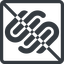 Line, normal, square, logo, brand, prohibited, website, blog, cms, internet, squarespace icon