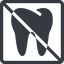 Line, up, normal, solid, square, cog, prohibited, medical, health, care, medic, clinical, tooth, molar, dental, dentist, stomatology, teeth, tooth-solid icon