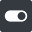 Down, normal, solid, square, setting, apple, on, off, ios, switch, button, radio, switch-solid icon