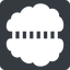 Left, normal, solid, square, human, idea, brain, intelligence, corpus, callosum, corpus-callosum, corpus-callosum-solid, synapse, neuron, memory icon