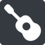 Left, normal, solid, square, music, instrument, guitar, string, banjo, guitar-solid icon