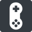 Right, normal, solid, square, horizontal, mirror, game, gaming, games, gamepad, pad, joystick, gamepad-solid icon