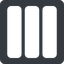 Right, normal, solid, square, menu, collapse, bar, expand, list, collapse-menu-solid, burger, hamburger icon