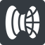 Right, normal, solid, square, wormhole, black-hole, hole, spacetime, interstellar, astrophysics, hyperspace, einstein, rosen, singularity, relativity, wormhole-solid icon