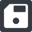 Up, solid, square, horizontal, mirror, floppy, disk, backup, hard-floppy, save, saved, saving icon
