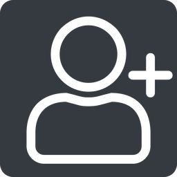 User plus icon by Friconix (fi-snsuxl-user-plus) normal,solid,square ...