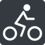 Normal, solid, square, vehicle, riding, bicycle, bike, cycle, cycling icon