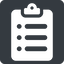 Normal, solid, square, list, report, note, clipboard, pasteboard, notebook, scratchpad, tablet, clipboard-list, clipboard-list-solid icon