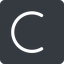 Right, normal, solid, square, copy, law, copyright, lience, c icon