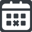 Normal, solid, square, date, schedule, event, timetable, calendar, deadline, calendar., deadline-solid icon