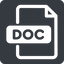 Normal, solid, square, file, text, microsoft, word, document, page, doc, writing, editing, rtf, paragraph, formatting, file-doc, docx icon