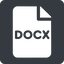 Normal, solid, square, file, text, microsoft, word, document, page, doc, writing, editing, rtf, paragraph, formatting, docx, writter, file-docx-solid icon