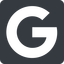 Up, normal, solid, square, logo, google, g, google-logo icon
